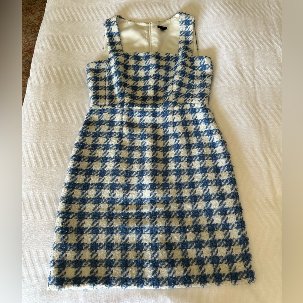 Ann Taylor Square Neck Shift Dress